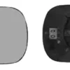 Miroir Glace rétroviseur gauche pour RENAULT CLIO II phase 2, 2001-2005, dégivrant, à clipser, Neuf