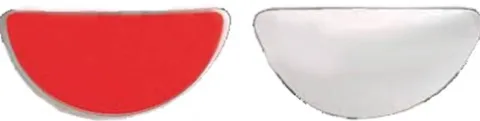 Miroir Glace rétroviseur gauche pour FORD TRANSIT Mk7, 2006-2014, verre inférieur, à clipser, Neuf