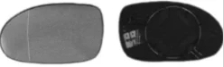 Miroir Glace rétroviseur gauche pour CITROËN C5 I ph.1 2001-2004 bleu dégivrant asphérique à clipser