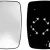 Miroir Glace rétroviseur gauche pour FIAT SCUDO II 2007-2016, à clipser, Neuf