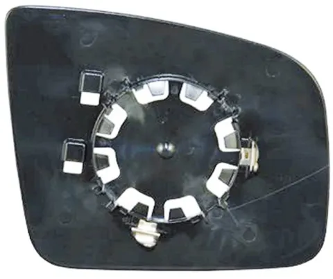 Miroir Glace rétroviseur gauche pour MERCEDES VITO II ph.2 (W639) 2010-2014, dégivrant, asphérique