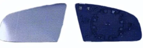 Miroir Glace rétroviseur gauche pour AUDI A6 III ph. 1 2004-2008, dégivrant, asphérique, Neuf