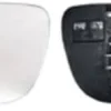 Miroir Glace rétroviseur gauche VOLKSWAGEN TOURAN I phase 1 2003-2006 dégivrant asphérique à clipser