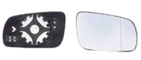 Miroir Glace rétroviseur gauche pour VOLKSWAGEN PASSAT B5 ph. 1 1996-2000, Mod. Grand, bleu