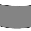 Miroir Glace rétroviseur gauche pour RENAULT TRAFIC II phase 2, 2006-2014 verre inférieur, à coller
