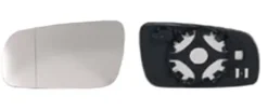 Miroir Glace rétroviseur gauche pour SKODA FABIA I ph. 2 2004-2007, asphérique, Mod. Grand, Neuf