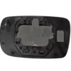 Miroir Glace rétroviseur gauche pour TOYOTA YARIS I phase 2, 2003-2005, à clipser ronde, Neuf