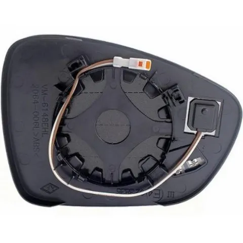 Miroir Glace rétroviseur gauche pour PEUGEOT 508 I phase 2, 2014-2018, BLIS, dégivrant, à clipser, Neuf