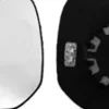 Miroir Glace rétroviseur gauche pour CITROËN C3 PICASSO phase 2, 2012-2017, dégivrant, à clipser