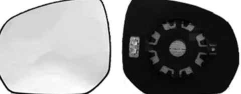 Miroir Glace rétroviseur gauche pour PEUGEOT 3008 I ph. 2 2013-2017, dégivrant, Neuf