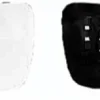 Miroir Glace rétroviseur gauche pour VOLKSWAGEN GOLF IV, 1998-2003, asphérique, dégivrant, à clipser