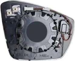 Miroir Glace rétroviseur gauche pour SKODA OCTAVIA III phase 1 2013-2016, dégivrant, asphér., BLIS, Neuf
