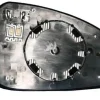 Miroir Glace rétroviseur gauche RENAULT MEGANE III phase 1 2008-2012 dégivrant asphérique, à clipser