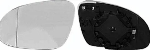 Miroir Glace rétroviseur gauche pour VOLKSWAGEN GOLF V 2003-2008, dégivrant, asphérique, à clipser