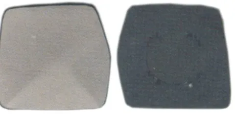 Miroir Glace rétroviseur gauche pour PEUGEOT EXPERT I phase 2, 2004-2006, (manuel), à clipser, Neuf