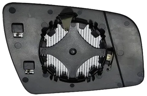 Miroir Glace rétroviseur gauche pour OPEL ZAFIRA B ph. 2 2008-2011, H. 13 cm, dégivrant, asphérique, Neuf