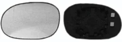 Miroir Glace rétroviseur gauche pour CITROËN XSARA PICASSO phase 1, 1999-2004 asphérique, à clipser