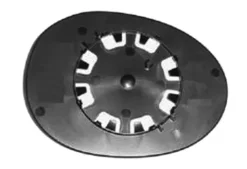 Miroir Glace rétroviseur gauche pour PEUGEOT 107 phase 3, 2012-2014, à clipser, Neuf