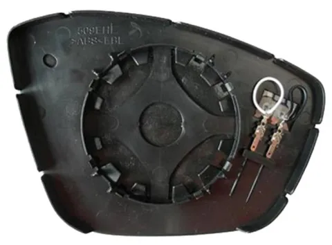Miroir Glace rétroviseur gauche pour PEUGEOT 208 phase 2 2015-2019, dégivrant, à clipser, Neuf