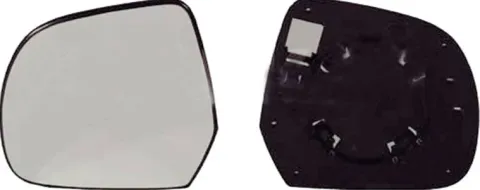 Miroir Glace rétroviseur gauche pour NISSAN MICRA III (K12) ph.3, 2009-2011, à clipser, Neuf