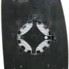Miroir Glace rétroviseur gauche pour OPEL MOVANO II, 2010-2019, verre supérieur, à clipser