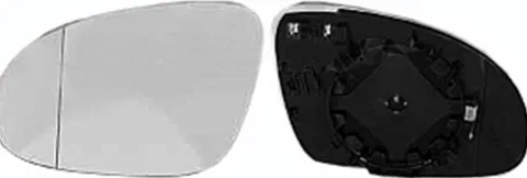 Miroir Glace rétroviseur gauche pour VOLKSWAGEN PASSAT B5 ph. 2 2003-2005, dégivrant, asphérique