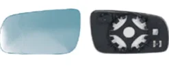 Miroir Glace rétroviseur gauche pour SKODA OCTAVIA I ph. 2 2000-2004, dégivrant, Grand, bleu