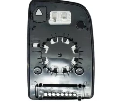 Miroir Glace rétroviseur gauche pour MERCEDES SPRINTER III depuis 2018 (W907-W910), verre supérieur, BLIS, dégivrant, prép. capteur radar, Neuf