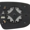 Miroir Glace rétroviseur gauche pour NISSAN QASHQAI II ph. 1 2014-2017, dégivrant, asphérique