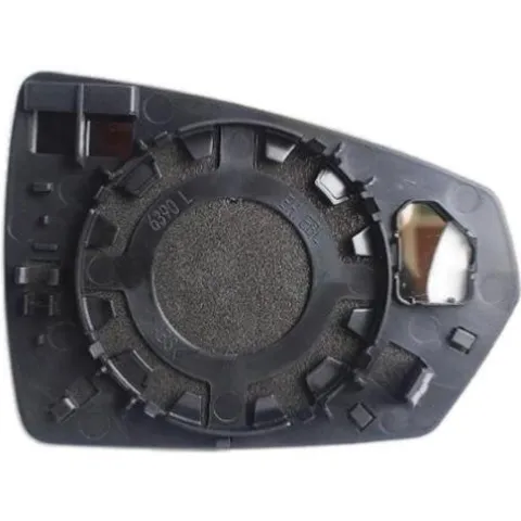 Miroir Glace rétroviseur gauche pour VOLKSWAGEN POLO VI phase 2 depuis 2021, asphérique, Neuf