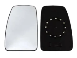 Miroir Glace rétroviseur gauche pour NISSAN INTERSTAR ph.2, depuis 2003, verre supérieur, à clipser