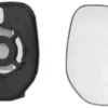 Miroir Glace rétroviseur gauche pour CITROËN BERLINGO I phase 2, 2002-2008, à clipser, Neuf