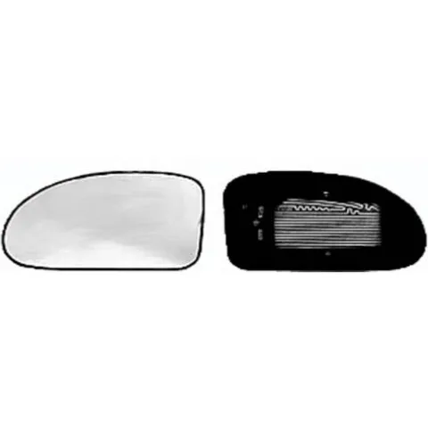 Miroir rétroviseur gauche FORD FOCUS I ph,2, 2001-2004, dégivrant asphérique clips recangulaire Neuf
