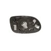 Miroir/Glace de rétroviseur gauche pour MERCEDES Classe A 2001-2004, asphérique, chauffant, avec plaque, version OE, Neuf