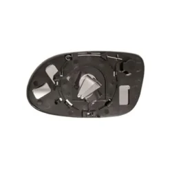 Miroir/Glace de rétroviseur droit pour MERCEDES Classe A 2001-2004, asphérique, chauffant, avec plaque, version OE, Neuf