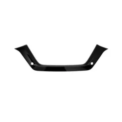 Moulure centrale pour NISSAN X-TRAIL 2017-2022, avec trous PDC + supports, pare-chocs avant, noire brillante, Neuve à peindre