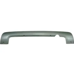 Moulure pare chocs arrière pour PEUGEOT PARTNER II phase 2, 2012-2015, mod. XTR, inférieure, argentée, Neuve