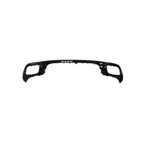 Moulure pare-chocs arrière centrale pour MERCEDES CLASSE GLA 2 phase 1 depuis 2020, Noire brillante, Neuve