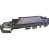 Pare chocs arrière inférieur pour RENAULT CAPTUR II depuis 2020, trous radar + supports, trous park-assist, cache crochet, noir gaufré, Neuf