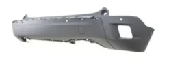 Pare chocs arrière inférieur pour PEUGEOT 2008 II ph.1 2019-2023, 4 trous radar, noir, Neuf