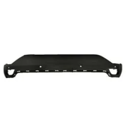 Pare chocs arrière inférieur pour DACIA SANDERO STEPWAY III phase 1 depuis 2021, trous park assist et radar + supports, noir gaufré, Neuf