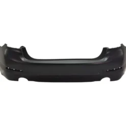Pare chocs arrière pour BMW Serie 5 G30/G31, depuis 2017, cache crochet, trous moulure, échappement simple, Mod. LUXURY/SPORT LINE, Neuf à peindre