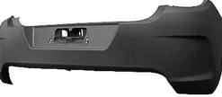 Pare chocs arrière pour CITROËN C4 II phase 2, 2015-2018, Neuf à peindre