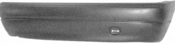 Pare chocs arrière pour CITROËN SAXO phase 2, 1999-2003, noir, Neuf