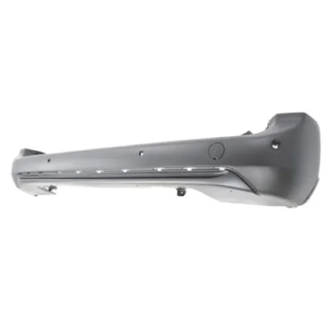 Pare chocs arrière pour FIAT DOBLO III phase 1 depuis 2022, noir gaufré, trous radar + supports, trous moulure, Neuf