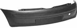 Pare chocs arrière pour FIAT PUNTO II phase 1, 1999-2003, noir, (modèle 5 portes), Neuf