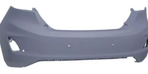 Pare chocs arrière pour FORD FIESTA VII ph.1 2017-2021, 4 trous radar, Neuf à peindre