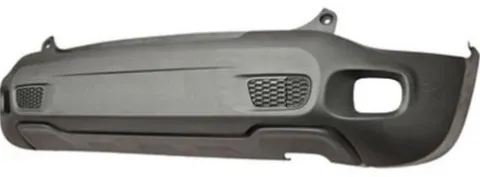 Pare chocs arrière pour JEEP RENEGADE phase 2 depuis 2018, modèle LONGITUDE, Noir, Neuf