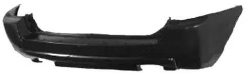 Pare chocs arrière pour KIA SPORTAGE 2004-2010, avec embout d'aile, Noir, Neuf