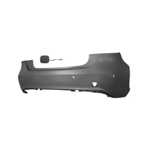 Pare chocs arrière pour MERCEDES (W176) CLASSE A depuis 2015, 6 trous radar, Neuf à peindre